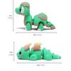 Swinging Simulation Dinosaur Model Joint Movable Pet 3D Printing Toys  Desktop Decor