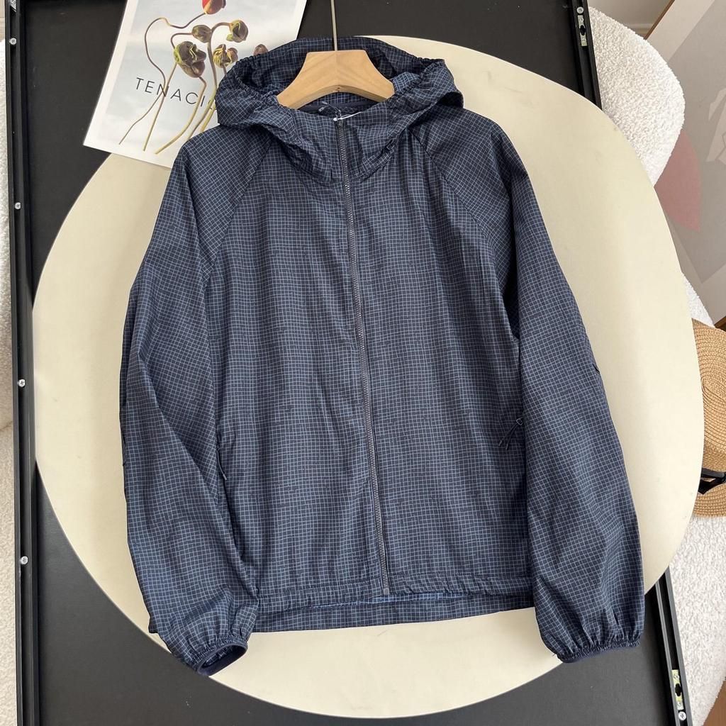 2025 Women's Japanese-Style Lightweight White Hooded Sun-Protective Jacket