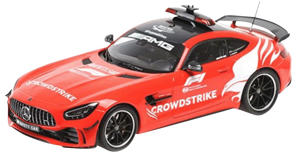 

Minichamps Масштабный автомобиль безопасности F1 2021 Готовое изделие 1/18 Mercedes-AMG GT-R