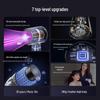 High-Speed Brushless Motor Hair Dryer with Negative Ion Technology and Digital Temperature Display