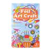 Birthday Theme Coloring Book Painting Book Foil Art Craft Set Graffiti Picture Drawing Book for Creative Painting