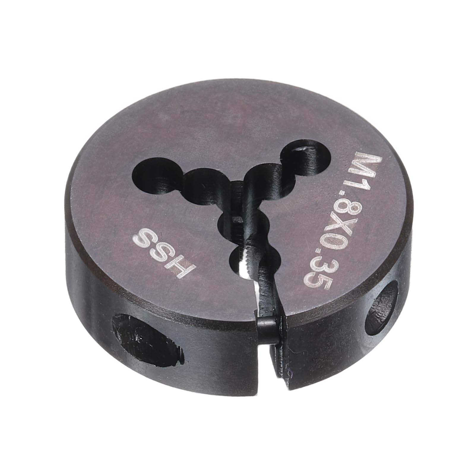 uxcell Round Die Metric 20mm Outer Steel Round Screw Threading for Thread Repair M1.8x0.35 Thread, Diameter, Adjustable, Right-Hand Thread, High-Speed