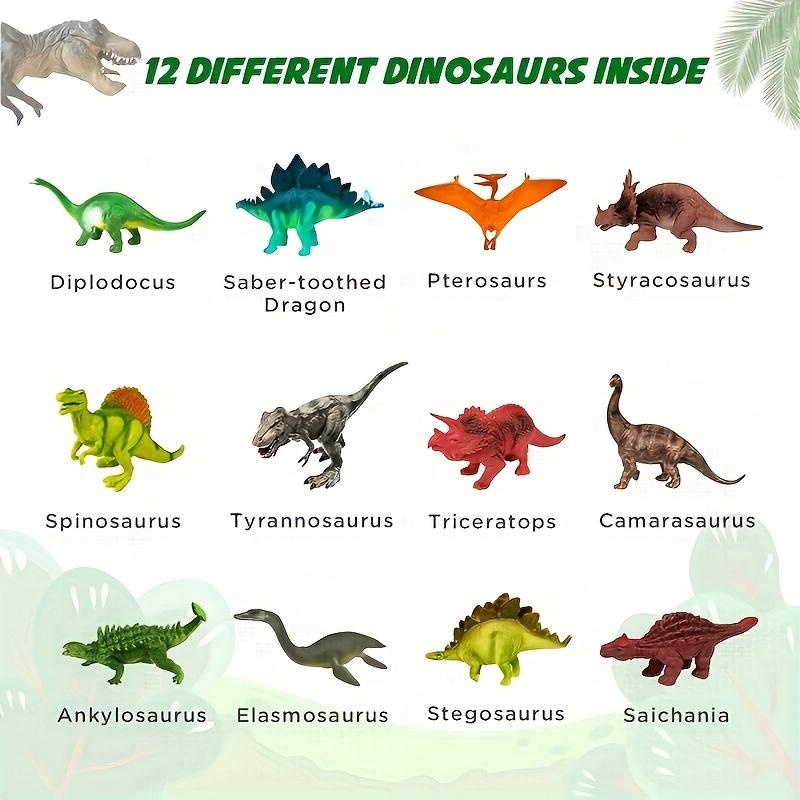 A Set of Dinosaur Fossil Excavation Eggs - 12 Unique Dinosaur Eggs,Excavate Several Unique Dinosaur Eggs, an Archaeological Dinosaur Egg Kit
