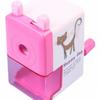 Hot Sale Hand-cranked Pencil Sharpener Student Stationery Pencil Sharpener Artifact Cute Cartoon Pattern Pencil Sharpener