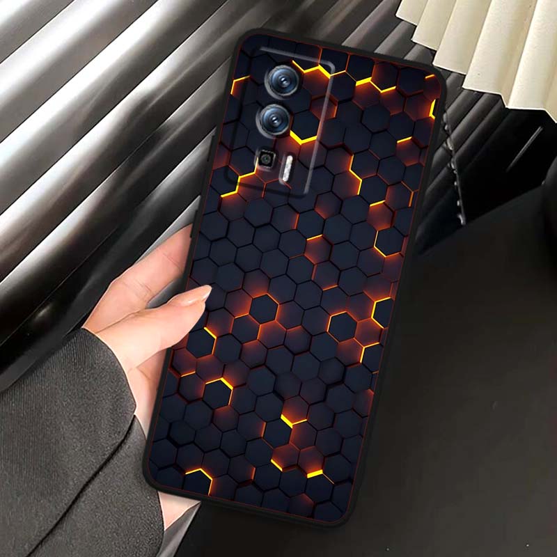Technologie Kunst Illustration Für Xiaomi Redmi 12 13C 12C 13 10C 9T A2 9A 9C 7A Note 10S 8T 10 9 8 Pro 4G 5G Schwarze Handyhülle