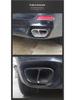 Black Stainless Steel Dual Outlet Exhaust Cover for 2014-2018 BMW X5
