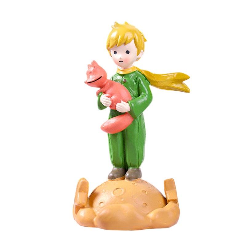 Creative New Little Prince Diy Resin Crafts Fox Cake Baking Eternal Flower Mini Ornaments