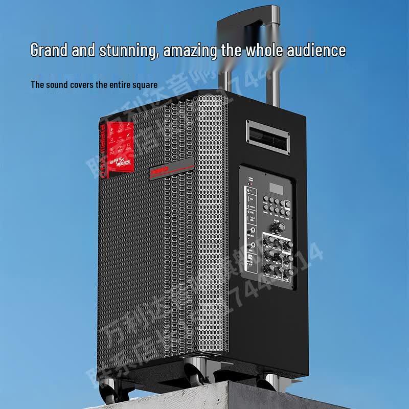 Malata M+9295 Portable Karaoke Trolley Speaker System (CN version)