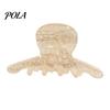 Compact Size Hair Clip Smooth Edge Claw, Mini Octopus Clip, Colorful Transparent Broken Style Acetic Acid Shower High Elasticity Spring Accessories