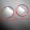 For BMW 1 2 3 4 5 X1 X3 series Front Grill Emblem Protective Cover Acrylic Rear trunk Badge