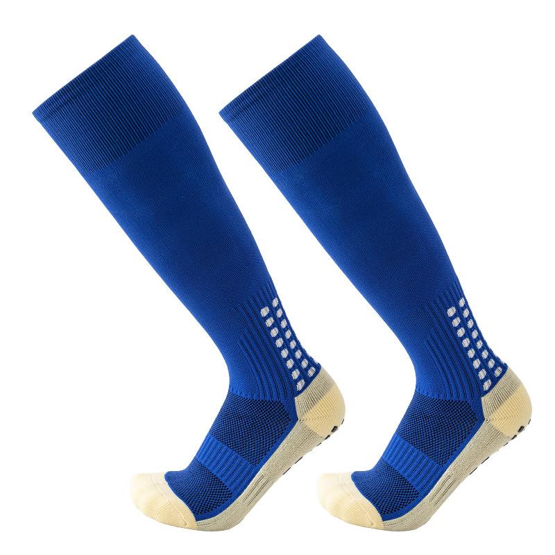 Hot-Selling Football Socks High Tube Adult Men'S Sports Socks Non-Slip Dispensing Thickened Stockings Professional Training