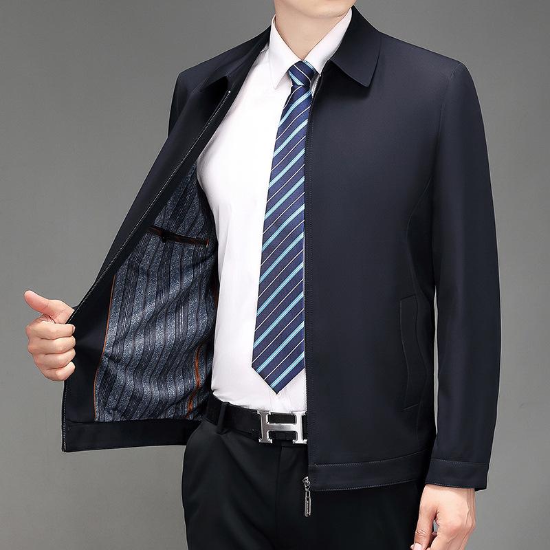 2024 Men's Business Casual Suit: Breathable, Comfortable Autumn/Winter Fashion Coat.