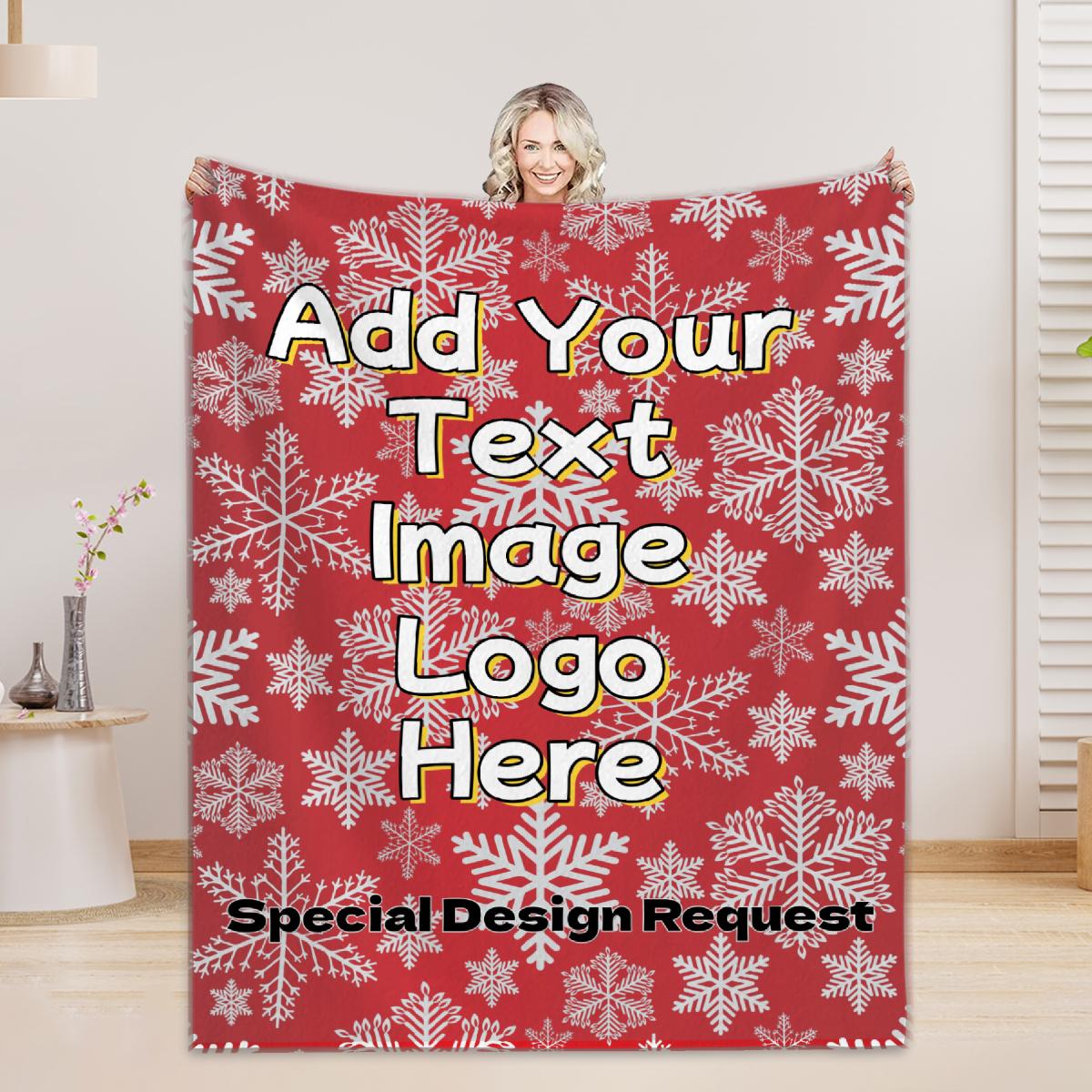 

2026 Custom Photo Flannel Blanket 3D Printed Soft Blanket For Home Camping Nap Leisure Blankets Christmas Gifts For Home Decor 75x100cm
