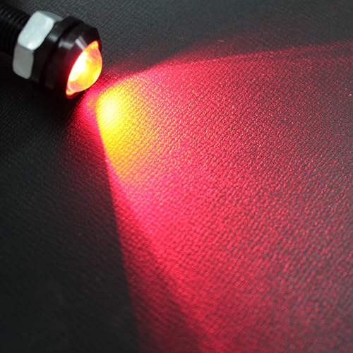 Kaito Denshi LED Eagle Eye Daytime Running Light, Car, Motorcycle, Spotlight, Auxiliary Light, Large Ball, Recessed Type, High Brightness, Waterp