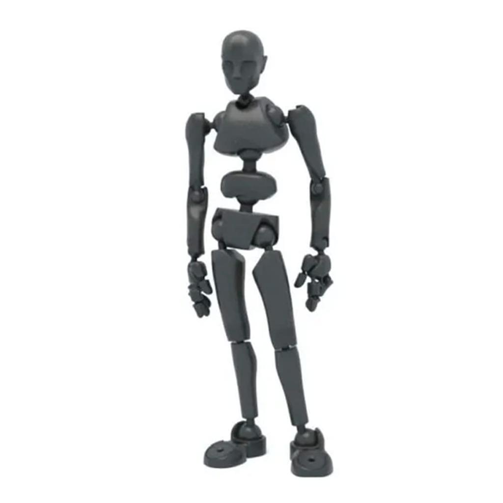 Stickybones Highly Posable Art Animation Figure Dark Storm - & 8.5"