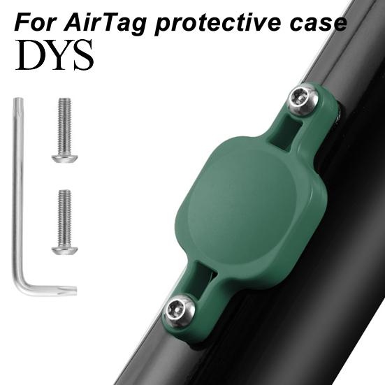Lightweight Locator Holder Bike Mount for AirTag Waterproof Bicycle Hidden GPS Portable Tracker Anti-lost Tracking Device Case Cover Accessories