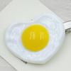 Cute Fried Egg Heart Hair Clip Creative Accessory For Women Girls Party Daily Use