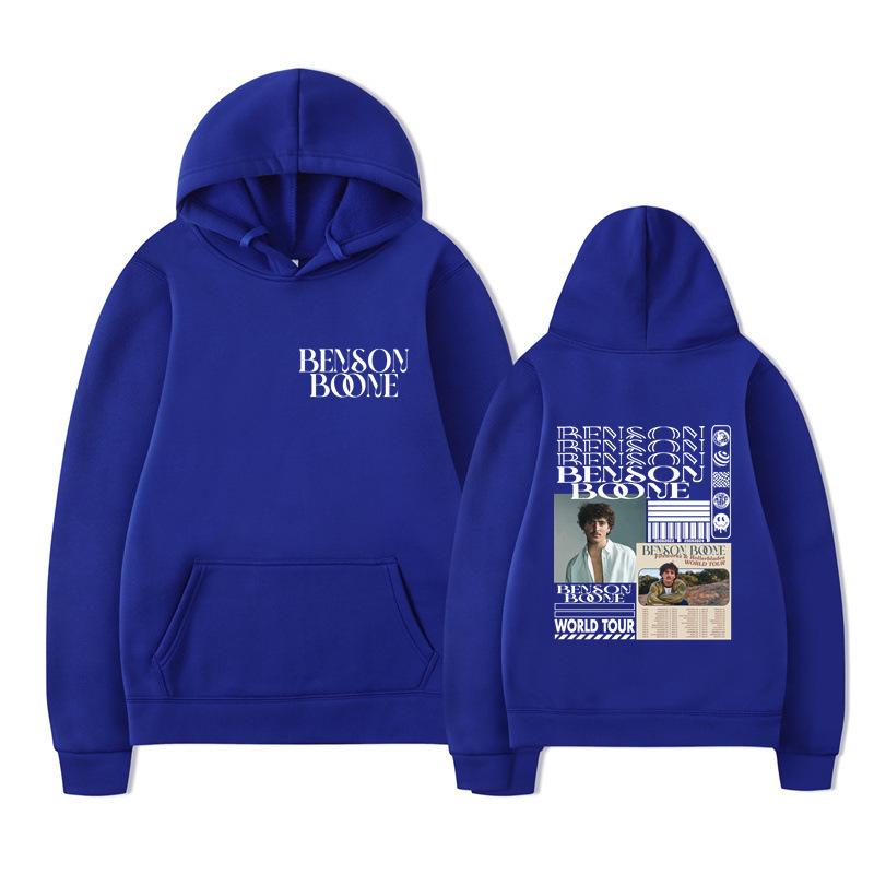 Hooded Sweater Harajuku Funny Benson Boone Sweater, Long Sleeve Men'S And Women'S Pullover