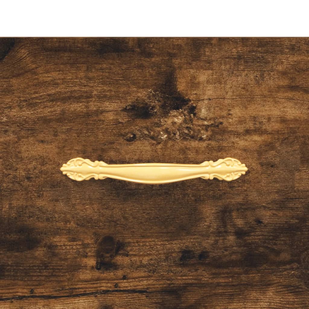 Highboard Smoked Oak 69.5 x 31 x 115 cm Particleboard