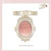 Cheerflor Blush Angioletto Goffrato Senza Cruelty Powder Blusher Contouring Viso per un Finish Opaco per Donne