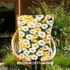 1PC Daisies FlowersOutdoor Flannel Blanket - Soft Plush Decor for Picnics, camping, Bedroom, Playroom, Office, or Lunch Break 1358A