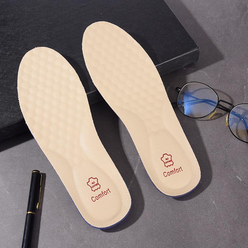 

Спортивные стельки из натуральной кожи в наличии: Коровья кожа, Влагоотводящий, Дышащий, Унисекс, Амортизирующий, Устойчивый к запахам для баскетбольных кроссовок 43/44 бежевый