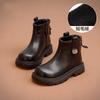 Children's and Girls' Autumn and Winter Martin Boots 2025 Foreign Style Versatile Princess Short Boots Fashion Baby Leather Boots Versatile Waterproof