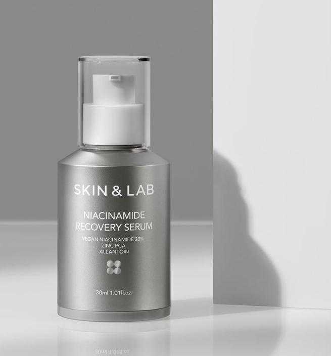 Skin & Lab Niacinamide Recovery Serum 30ml | Korean Skincare | Barrier & Tone Care