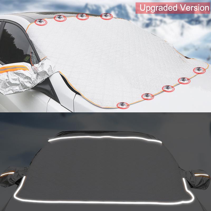Auto Schnee Abdeckung Auto Abdeckung Windschutzscheibe Sonnenschirm Im Freien Wasserdichte Anti Eis Frost Auto Protector Winter Autos Außen Abdeckung