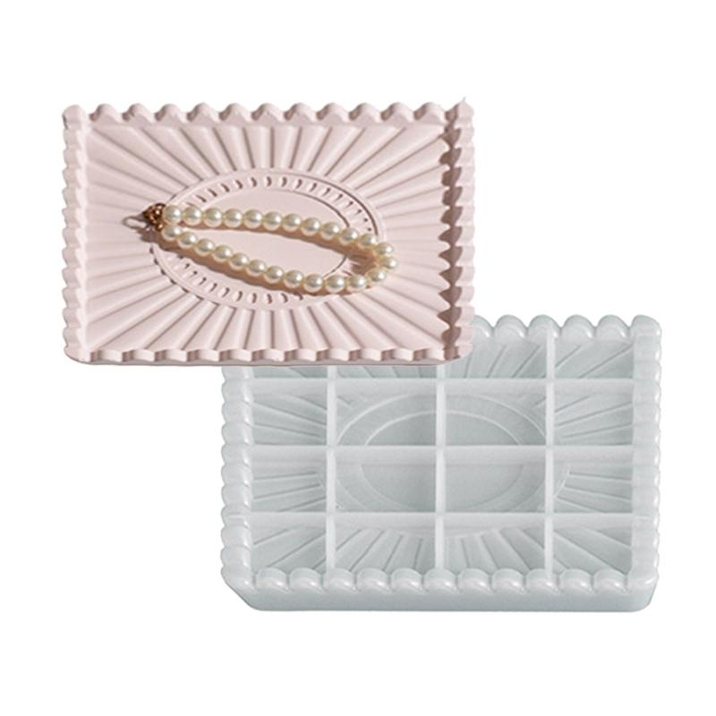 Quadratische und Herzform Silikon Tablettform Kreative Tablettformen für DIY Basteln Harz Seifenherstellung Kunstprojekte