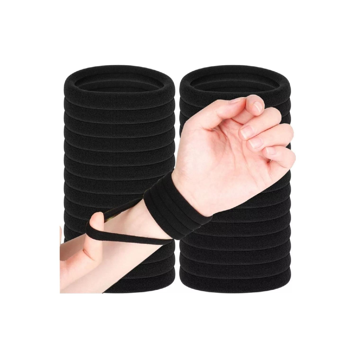 

Women s 100% Cotton Xxlsize Black 10 Piece Elastic Buckle Set чорний