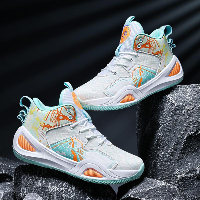 Einzelhandel Außenhandel Basketballschuhe Herrenschuhe Damenschuhe Kinder Jugend Turnschuhe Studenten Party Einstieg Mesh-Sneaker