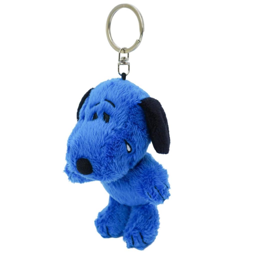 Nakajima Corporation Snoopy I LIKE... Petit Fluffy Mascot Blue Approx. W70 x D70 x H120mm 228819-26