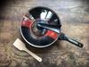 Premium Maifan Stone Non-Stick Wok, Low-Smoke, Flat-Bottom, Universal for Gas & Induction Cooktops, 32CM Stir-Fry Pan.