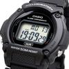 Casio Standard Digitalarmbanduhr W-219H-1AV / -219HC-8BV Herren Schwarz / Mattes Elfenbein (Importiert)