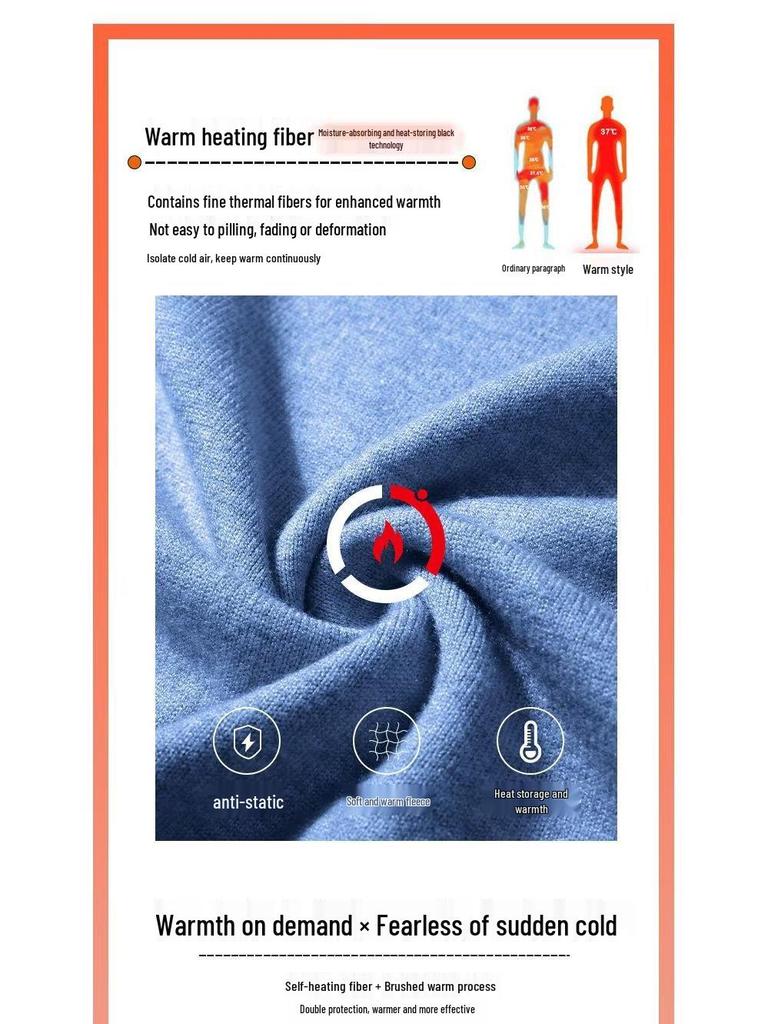 Men's Trendy Loose Knit Sweater - Warm Autumn/Winter Round Neck Pullover Cardigan