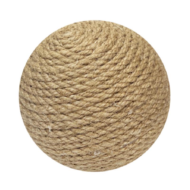 

Вертикальна сизалева куля для дряпання котів з іграшкою-лапкою для саморозваги та полегшення нудьги 27.5*29*19.5 cm