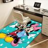 Office Rug Mickey Mouse, Minnie Mouse theme 3D Printed Anti-Slip Rug-Machine Washable for Living Room