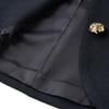Elegant Women's V-neck Spring Blazer - French Acetate Design