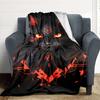 1pc Feline Mystic Blanket, Lightweight Flannel Throw Blanket For Sofa, Bed, Travel, Camping, Living Room, Office, Couch, Chair, And Bed