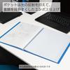 KOKUYO File Clear File Basic B4 20 Pockets Black La-B24D