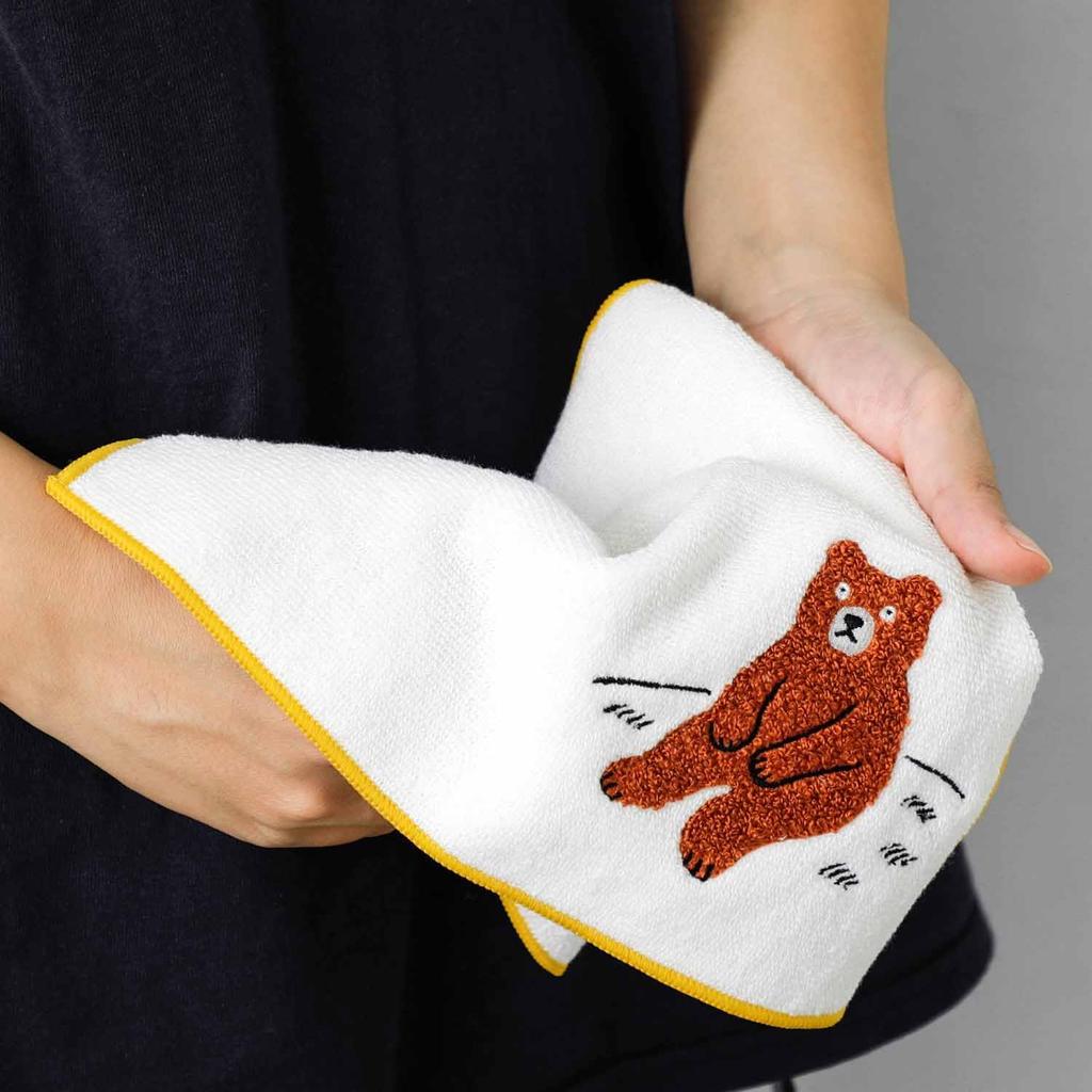 New Retro Hand Towel [HIGHTIDE] (Red)