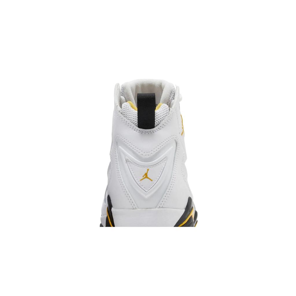 Air Jordan True Flight 'White Yellow Ochre' (Unisex) White / Black / Yellow Ochre Vintage Basketball Shoes 342964 107