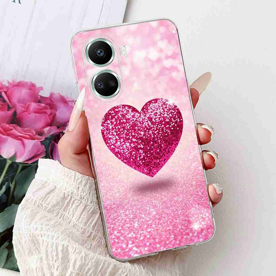 For Huawei nova 10 SE 4G Case BNE-LX1 Luxury Flower Soft Silicone TPU Cover For Huawei Nova 10SE 6.67" Butterfly Phone Casing