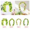 6.23ft Easter Garland Photo Props Easter Egg Garland Hanging Ornament Home Decor for Wall Fences Hallway Desk Housewarming