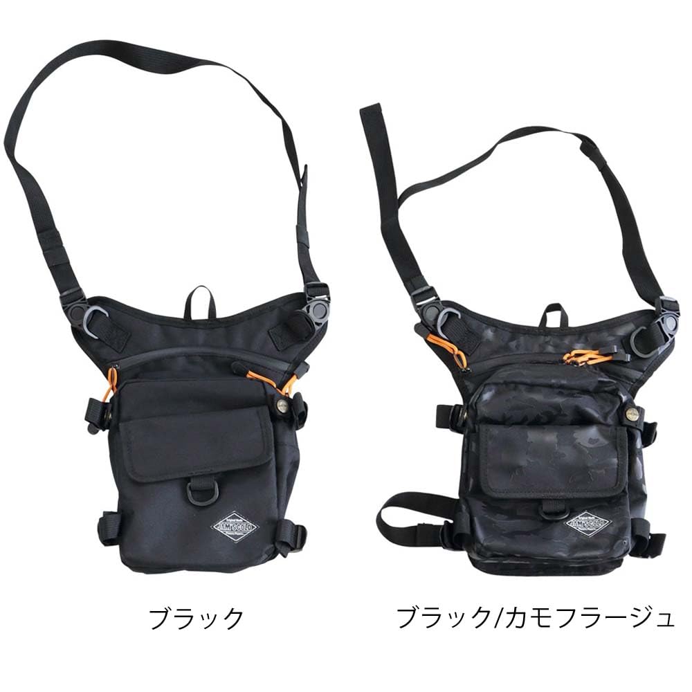 GOLD Big Foot Leg Bag JAM'S JGB-956 (Black)