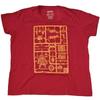 Mens Red Loot Crate Exclusive Dungeons & Dragons Sprue Tee T-Shirt Unisex T-Shirt