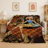 Cartoon Monster High Draculaura Vampire Soft Flannel Throw Blanket,Cozy Blanket for Bed,Couch,Sofa,Bedroom,Living Room,Picnic