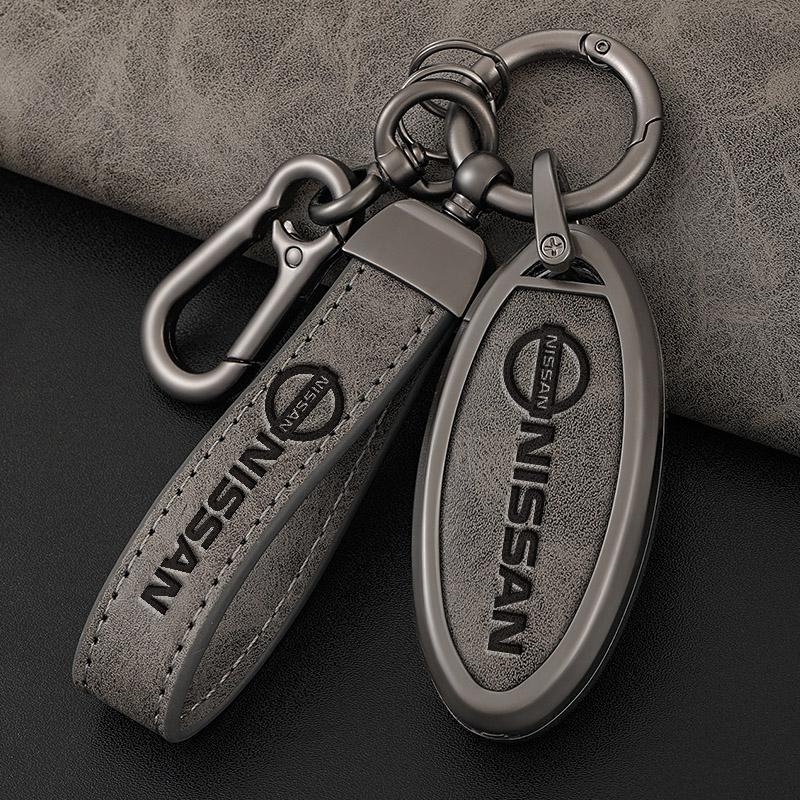 Zinc Alloy Car Styling Key Case Cover Shell Fob For Nissan Versa Maxima Altima Rogue Armada Sentra Murano Keychain Accessories