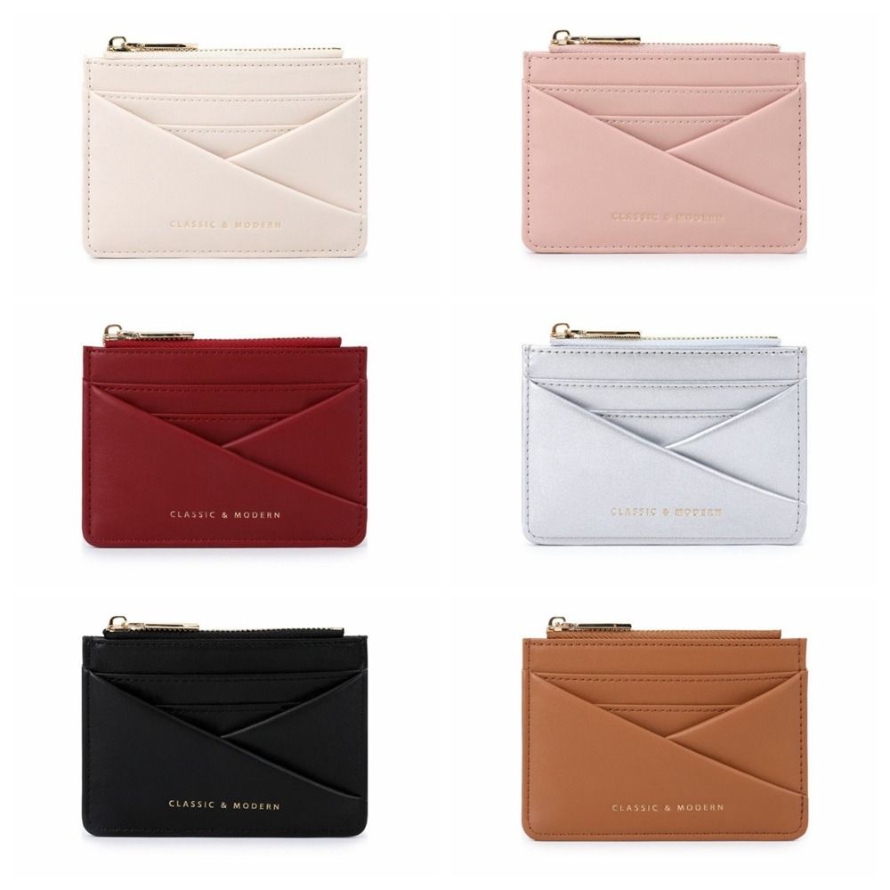 Ultra Thin Card Bag Korean Style Coin Purse Retro Short Wallet Outdoor